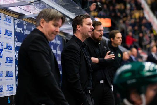 Färjestads tränare Johan Pennerborn