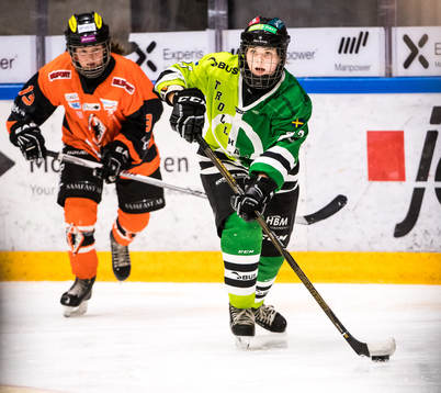Karlskronas Kajsa-Lisa Johansson och Trollhättans Hanna