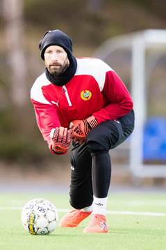 Hammarbys målvakt Johan Wiland