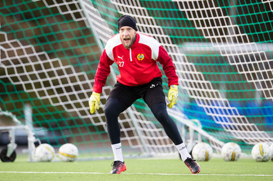 Hammarbys målvakt Benny Lekström