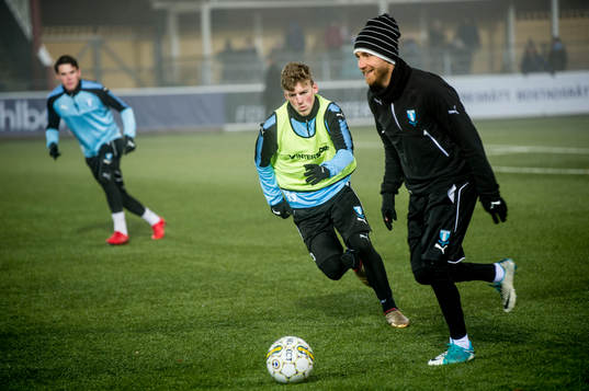 Teddy Bergqvist och Rasmus Bengtsson