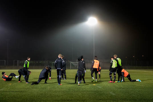 Bläddra bland fler bilder av Fotboll, Landskrona, Träning 