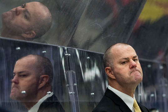Panterns tränare Joby Messier deppar