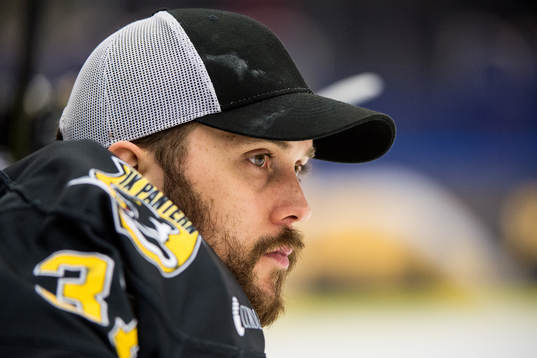 Panterns målvakt Jonatan Bjurö