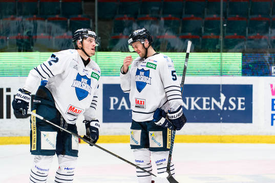 Karlskogas Filip Ahl och Ricard Blidstrand deppar