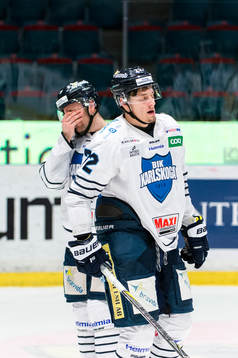 Karlskogas Filip Ahl och Ricard Blidstrand deppar