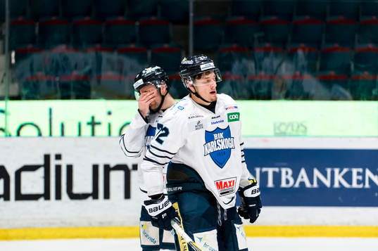 Karlskogas Filip Ahl och Ricard Blidstrand deppar