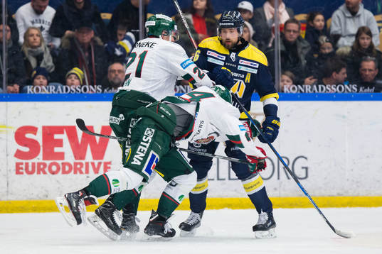 Frölundas Christoffer Ehn  och Pontus Widerström