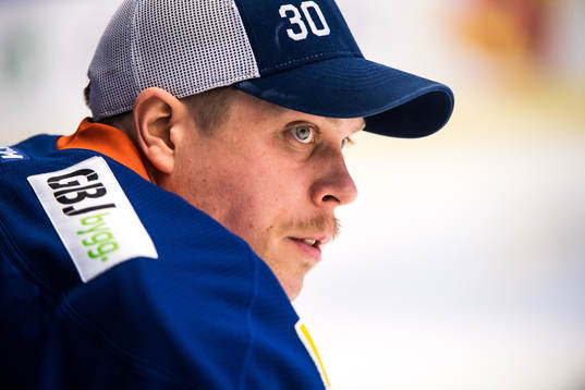 Växjös målvakt Viktor Fasth