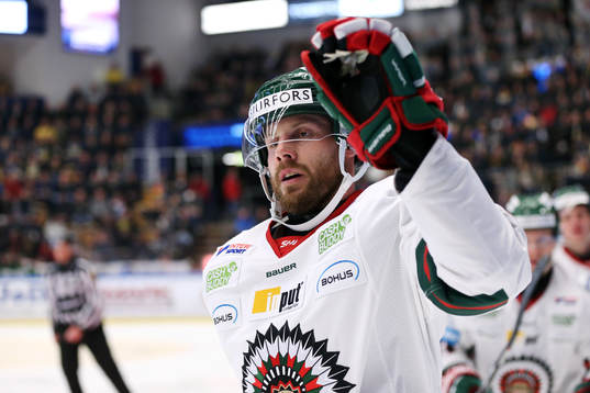 Frölundas Jan Mursak jublar