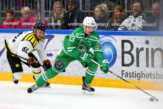 Brynäs Juuso Ikonen och Rögles Samuel Jonsson