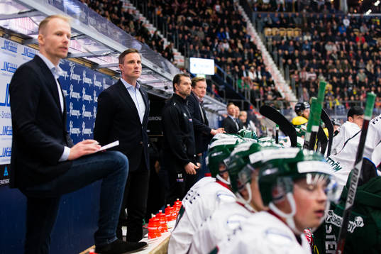 Frölundas tränare Roger Rönnberg