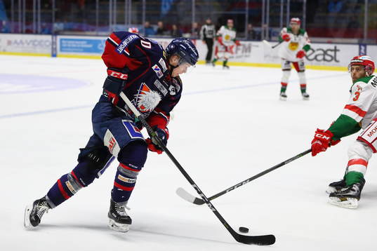 Linköpings Ken Andre Olimb och Moras Brandon Gormley
