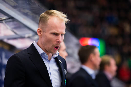 Frölundas assisterande tränare Johan Lundskog