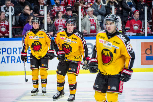 Luleås Andreas Falk, Gustav Rydahl och Karl Fabricius