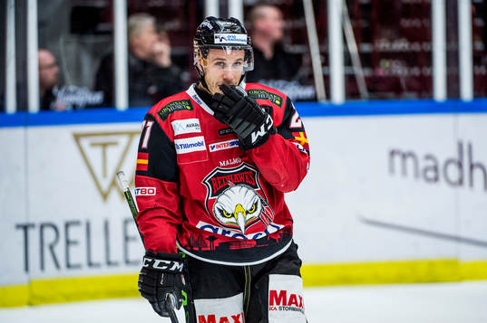 Malmö Redhawks Andy Miele deppar