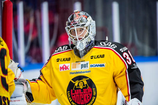 Luleås målvakt Filip Gustavsson