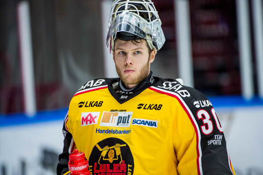 Luleås målvakt Filip Gustavsson