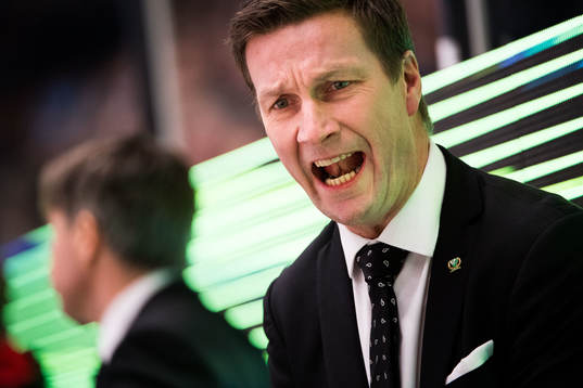 Färjestads tränare Johan Pennerborn
