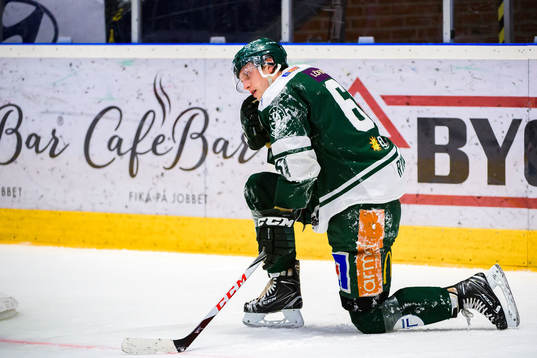 Färjestads Johan Ryno deppar