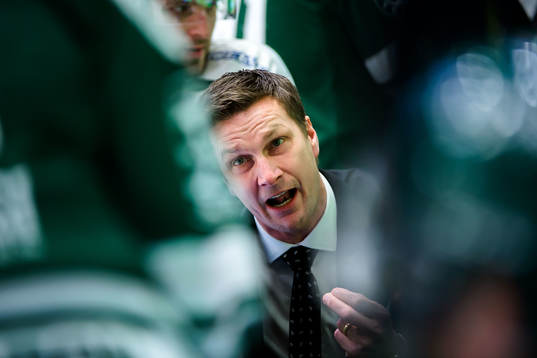 Färjestads tränare Johan Pennerborn