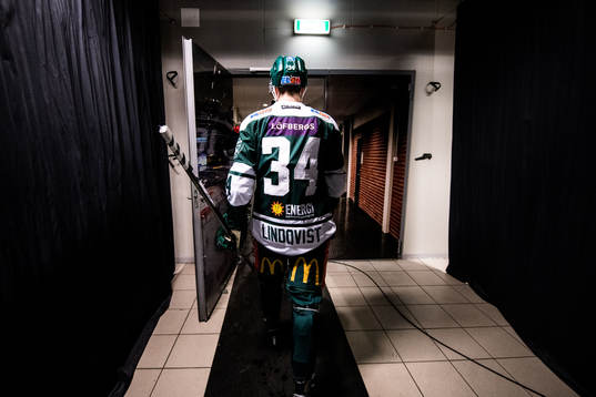 Färjestads Michael Lindqvist deppar