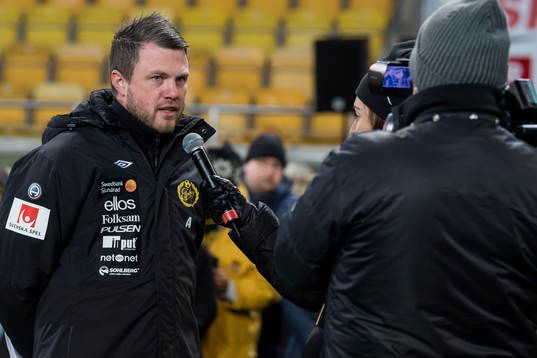 Elfsborgs manager Jimmy Thelin