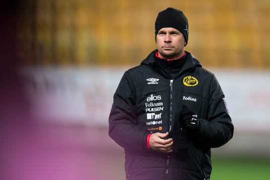 Elfsborgs tränare Tobias Linderoth