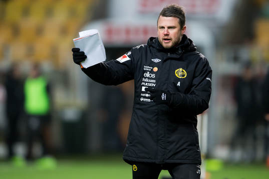 Elfsborgs manager Jimmy Thelin