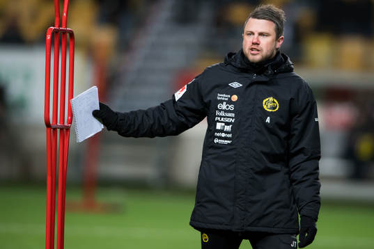 Elfsborgs manager Jimmy Thelin
