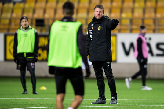 Elfsborgs manager Jimmy Thelin