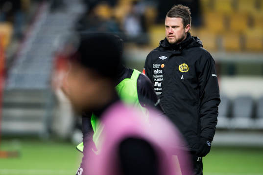Elfsborgs manager Jimmy Thelin