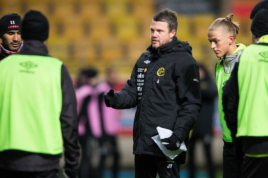 Elfsborgs manager Jimmy Thelin