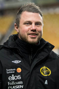Elfsborgs manager Jimmy Thelin