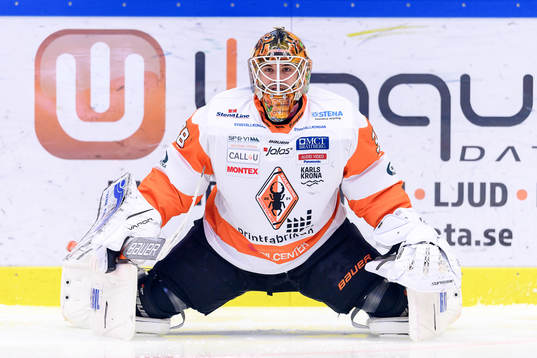 Karlskronas målvakt Johannes Jönsson