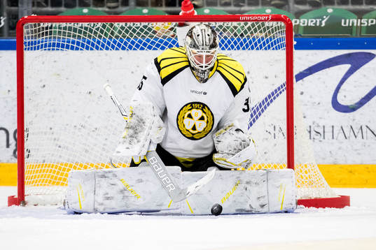 Brynäs målvakt David Rautio