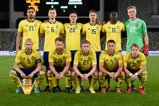 Sveriges startelva, (övre raden från vänster) Sotirios