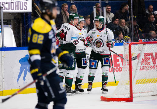 Frölundas Christoffer Ehn , Max Friberg och Matt Donovan