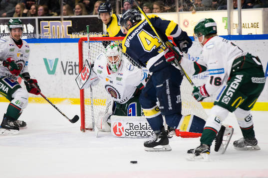 Frölundas målvakt Johan Mattsson