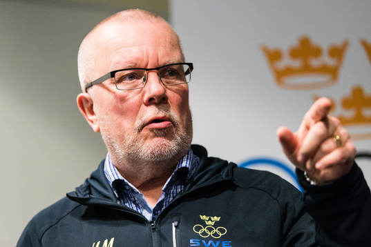 Förbundskapten Leif Boork