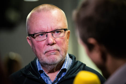 Förbundskapten Leif Boork