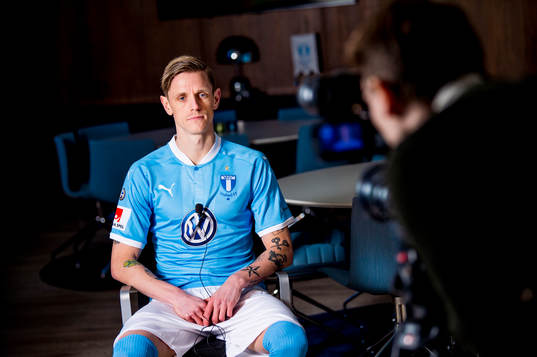 Malmö FF presenterar Sören Rieks som ny spelare