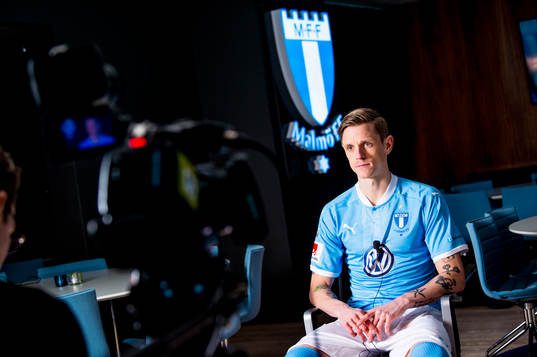 Malmö FF presenterar Sören Rieks som ny spelare