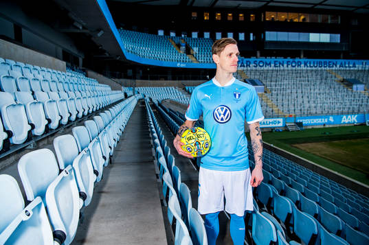 Malmö FF presenterar Sören Rieks som ny spelare