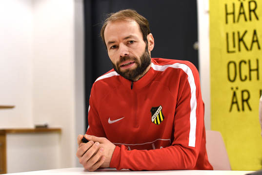 Andreas Alm, tränare i Häcken