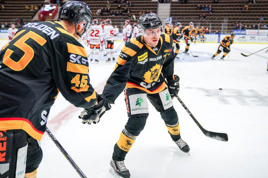 Skellefteås Pär Lindholm och Oscar Möller