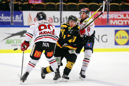 Örebros Libor Hudacek och Tyson Spink