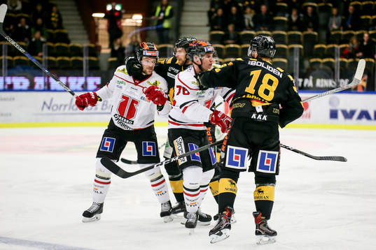 Skellefteås Pontus Petterström och Michael Kostka
