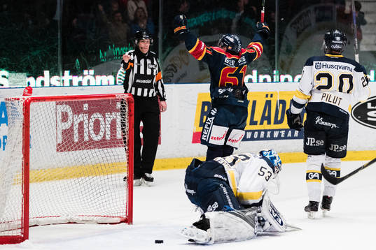 Djurgårdens Markus Ljungh jublar