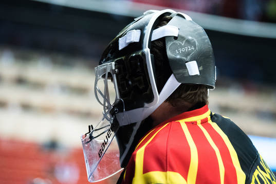 Brynäs målvakt Linus Fernström